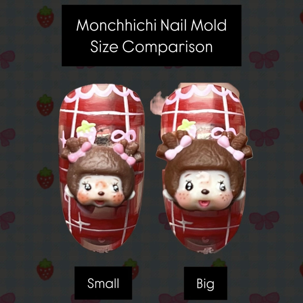 Monchhichi Nail Mold