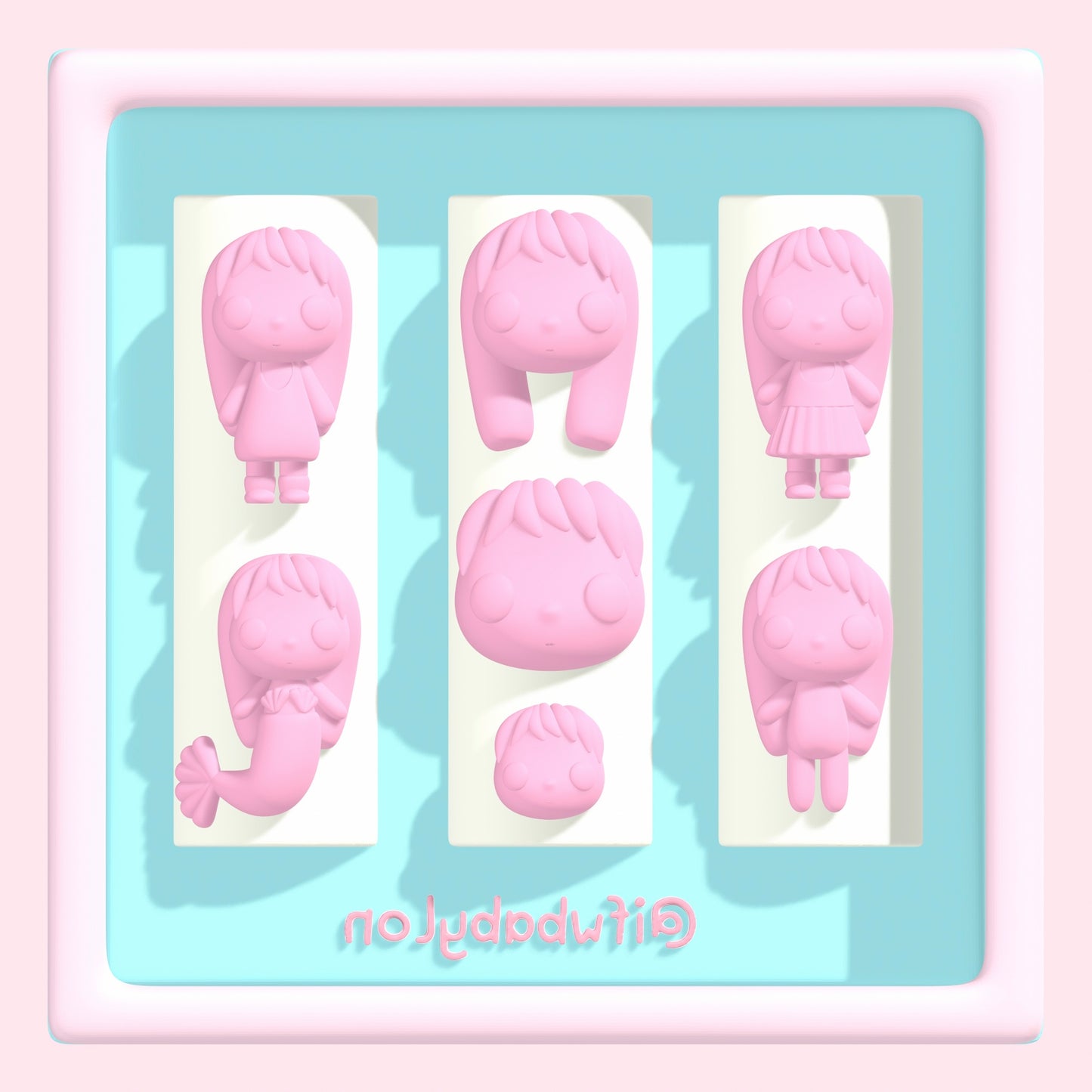 Yuy Girl Nail Mold