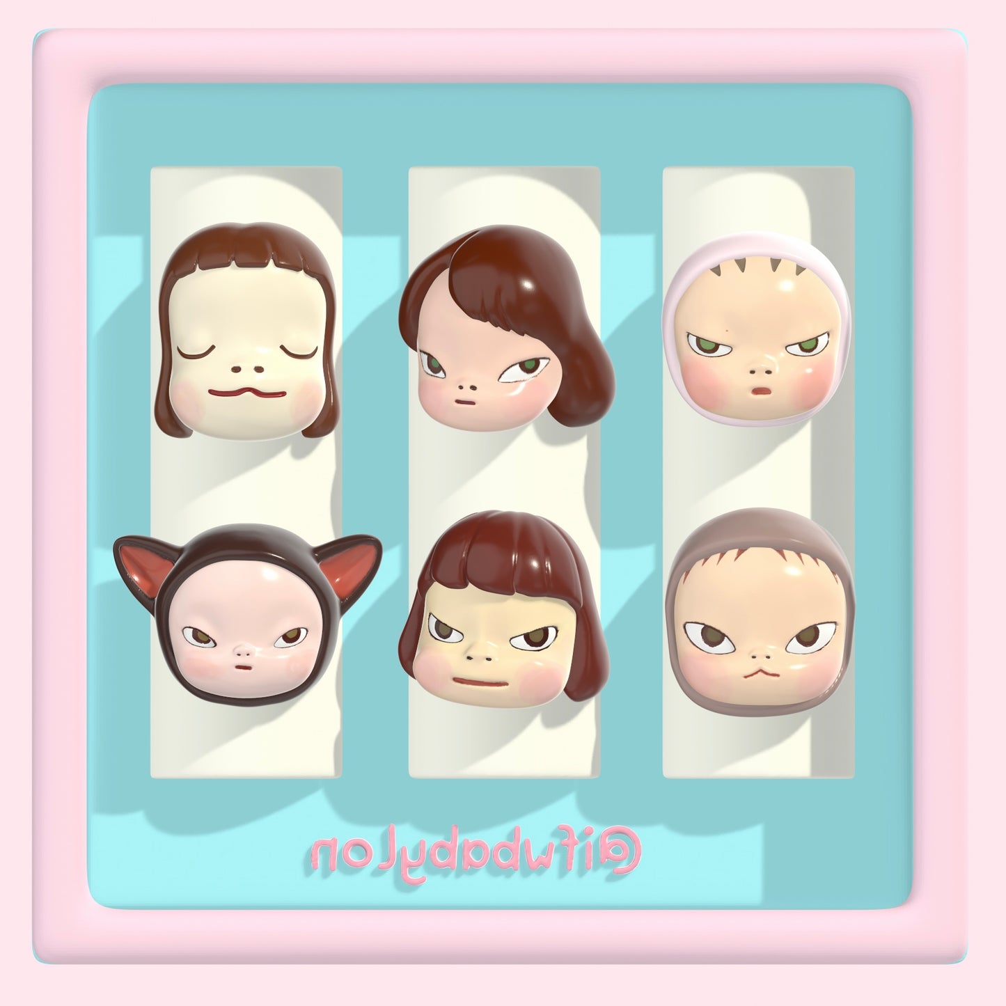 Yoshitomo Nara Nail Mold