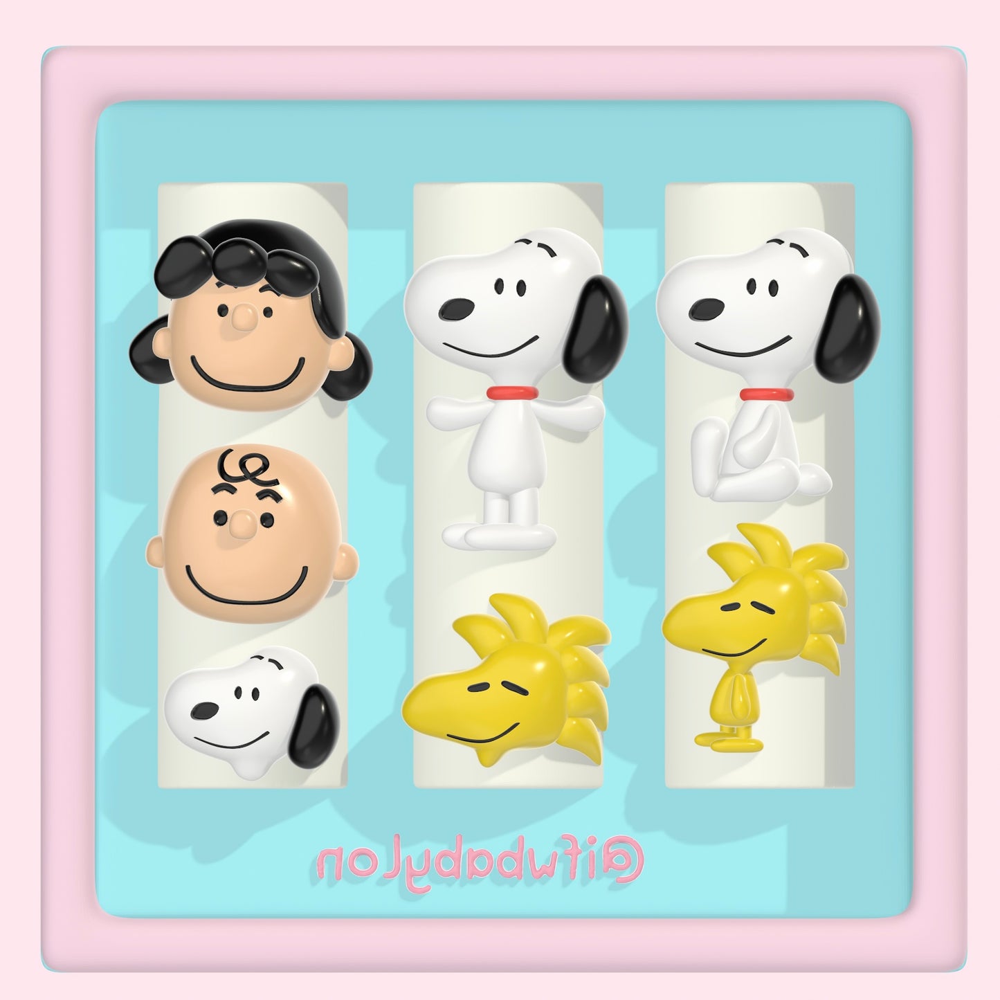 Snoopy and Friends Nail Mold