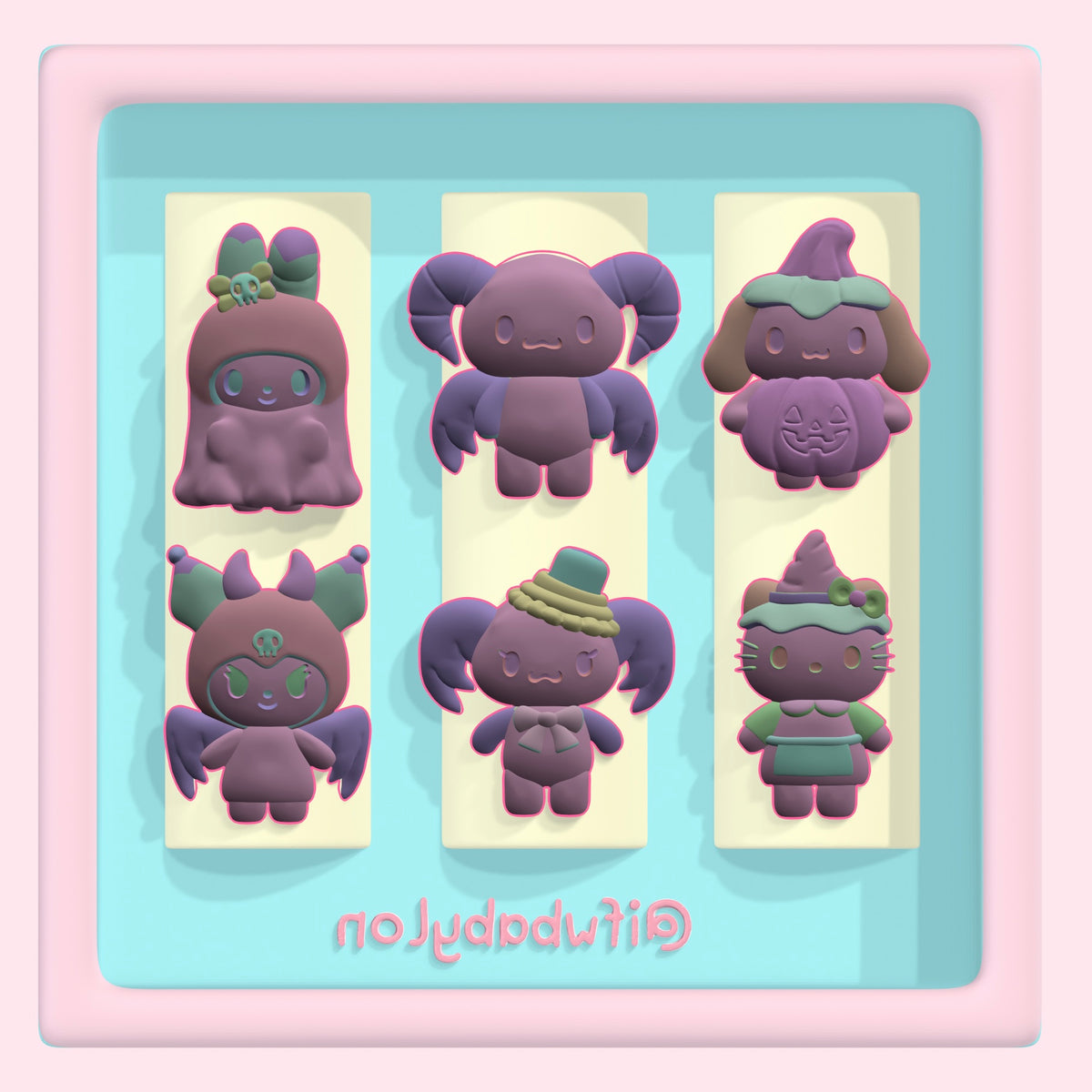 Halloween Sanrio Nail Mold