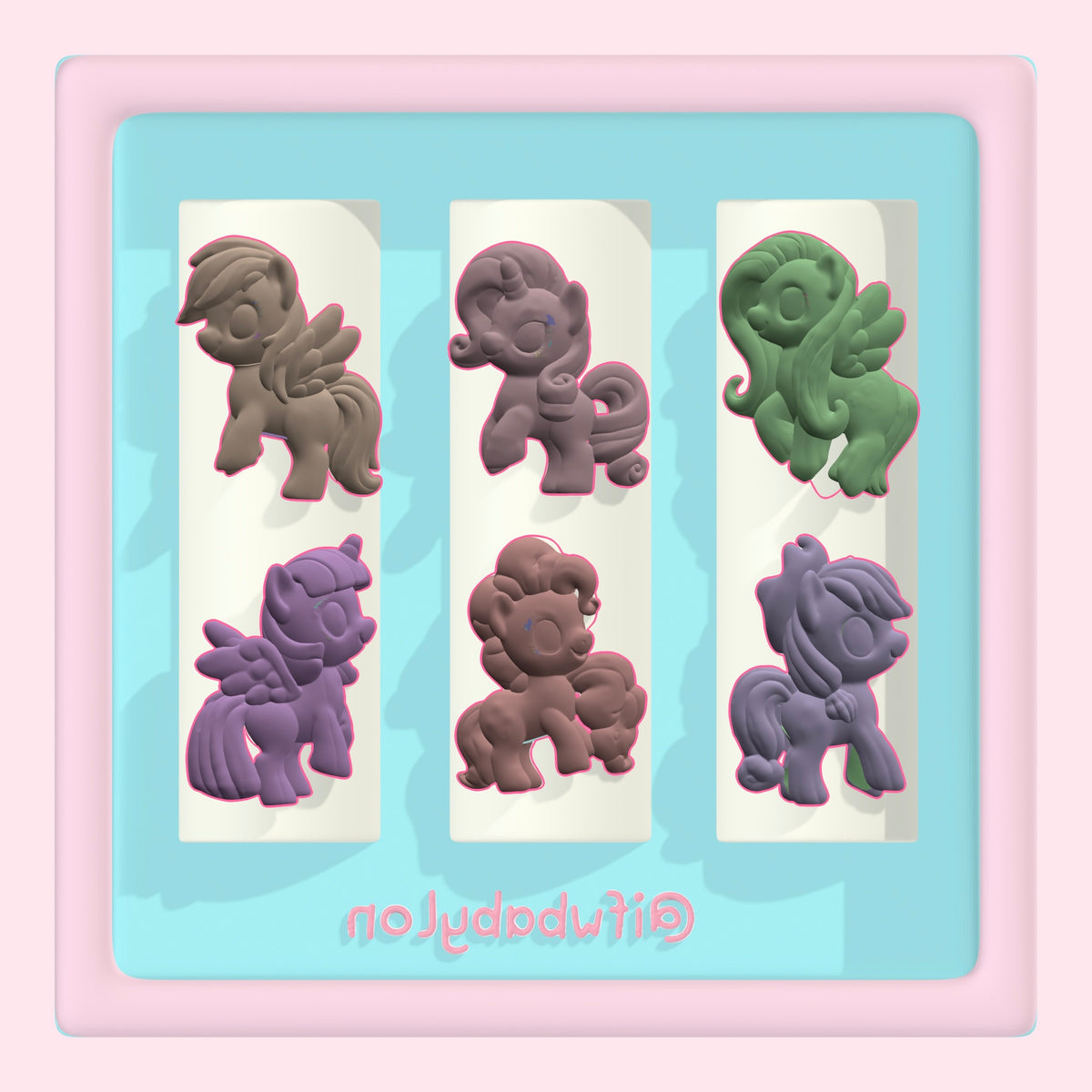 My Little Pony Nail Mold