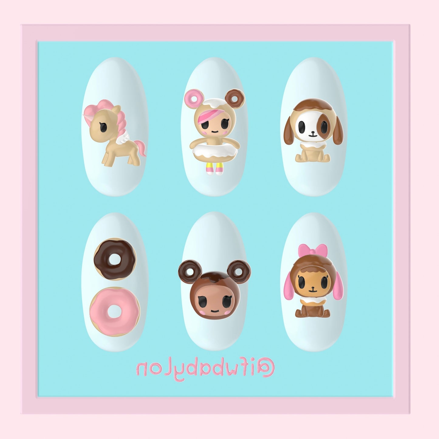 Tokidoki Nail Mold