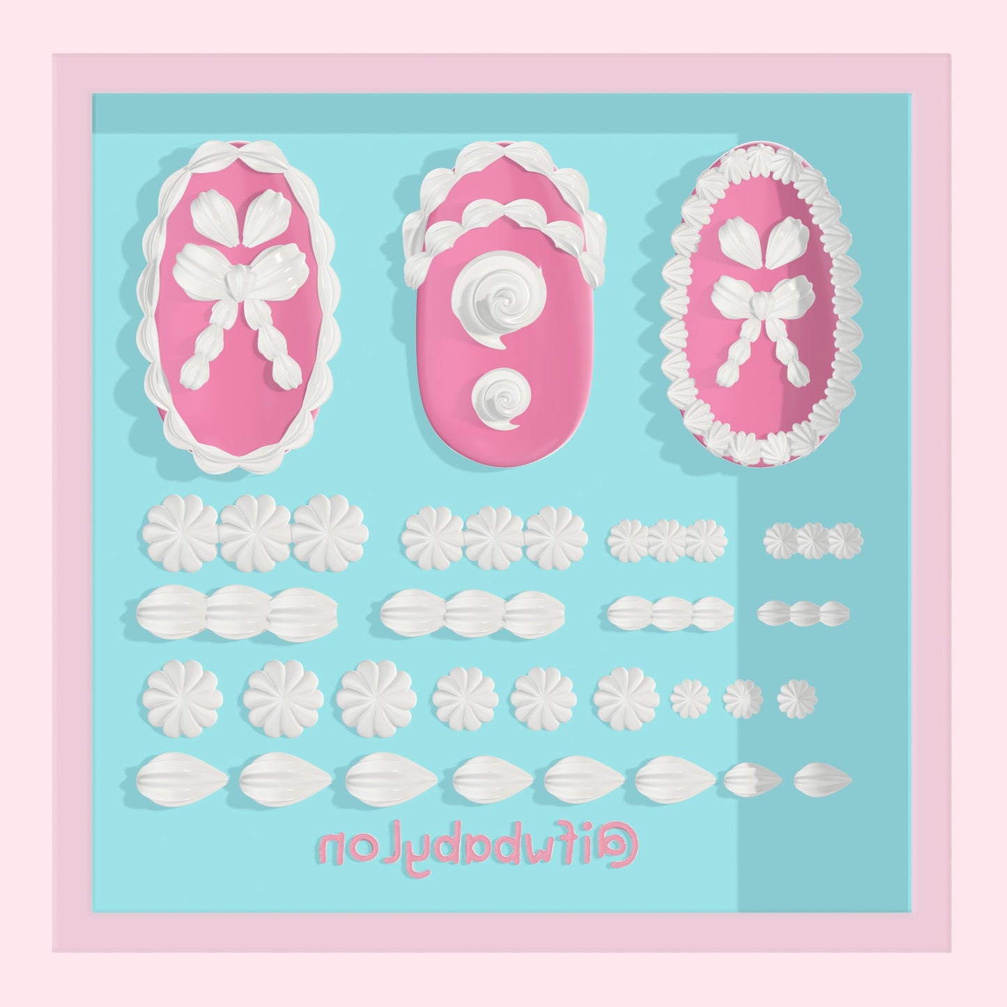 Whip Cream Nail Mold