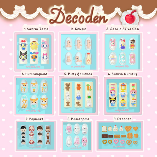 Decoden Nail Mold Bundle
