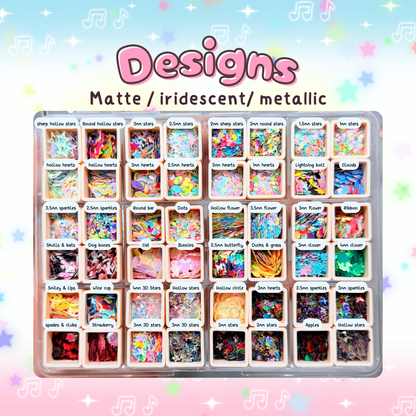 Funfetti Glitter Kit 3.0 (48 mix)