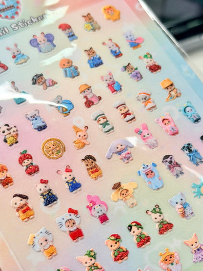 Sylvanian Nail Stickers