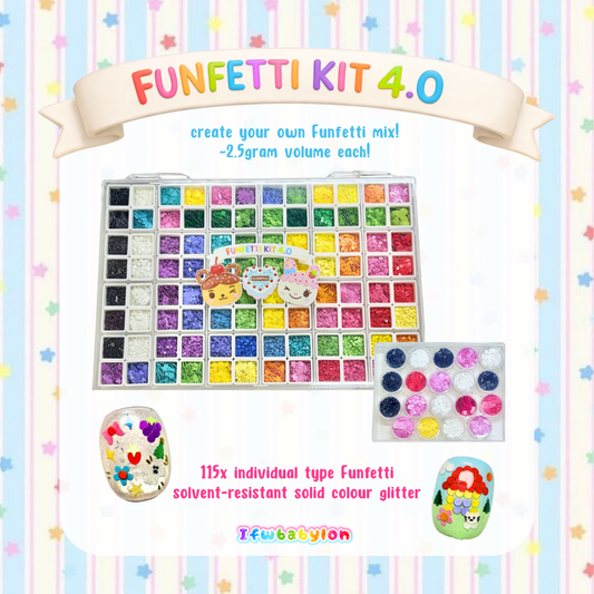 Funfetti Glitter Kit 4.0 (115 individual type)