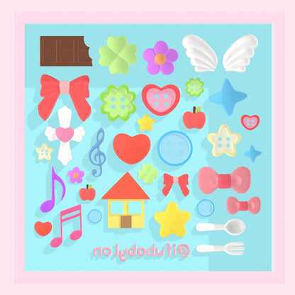 Kitsch Deco Nail Mold