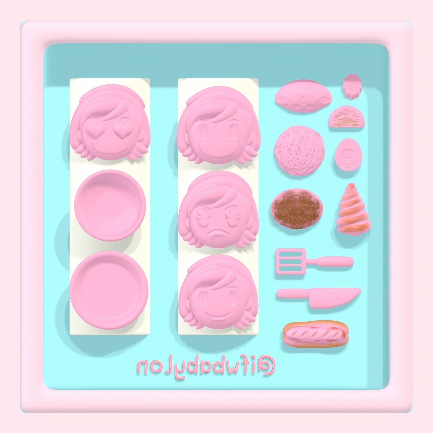 Cooking Mama Nail Mold