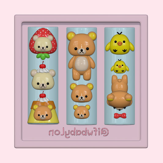 Rilakkuma Nail Mold