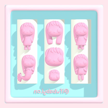 Yuy Girl Nail Mold
