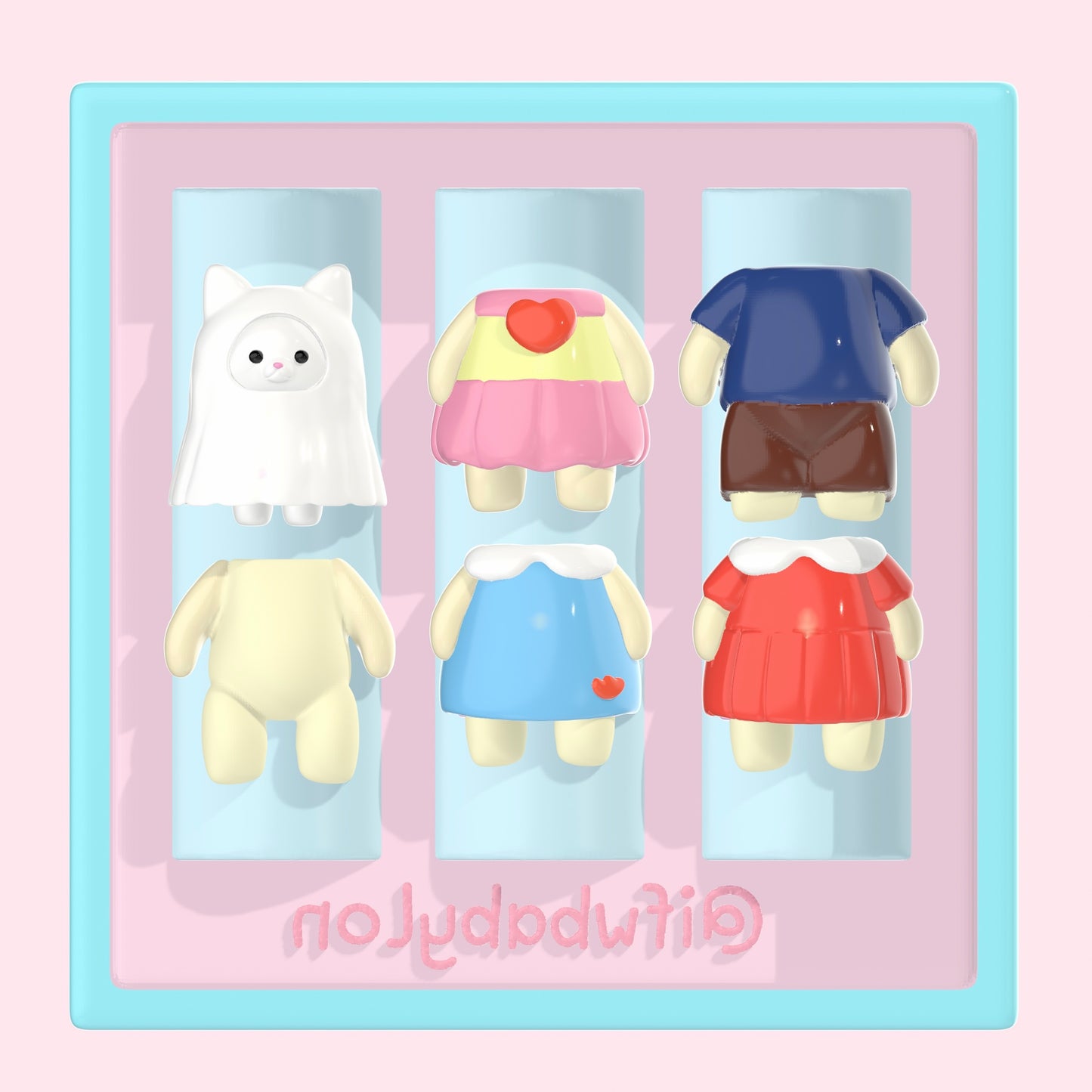 Sylvanian Family Body Nail Mold