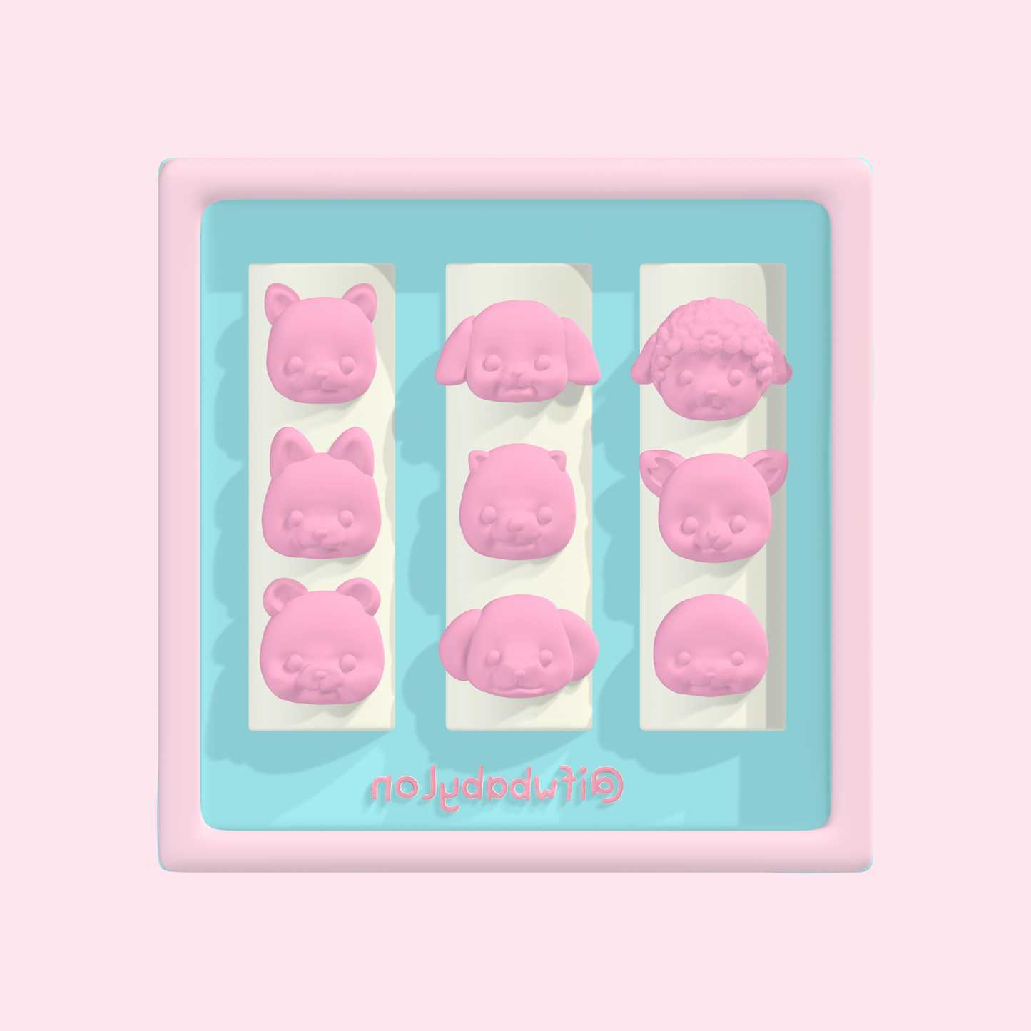 Sylvanian Babies Head V2 Nail Mold