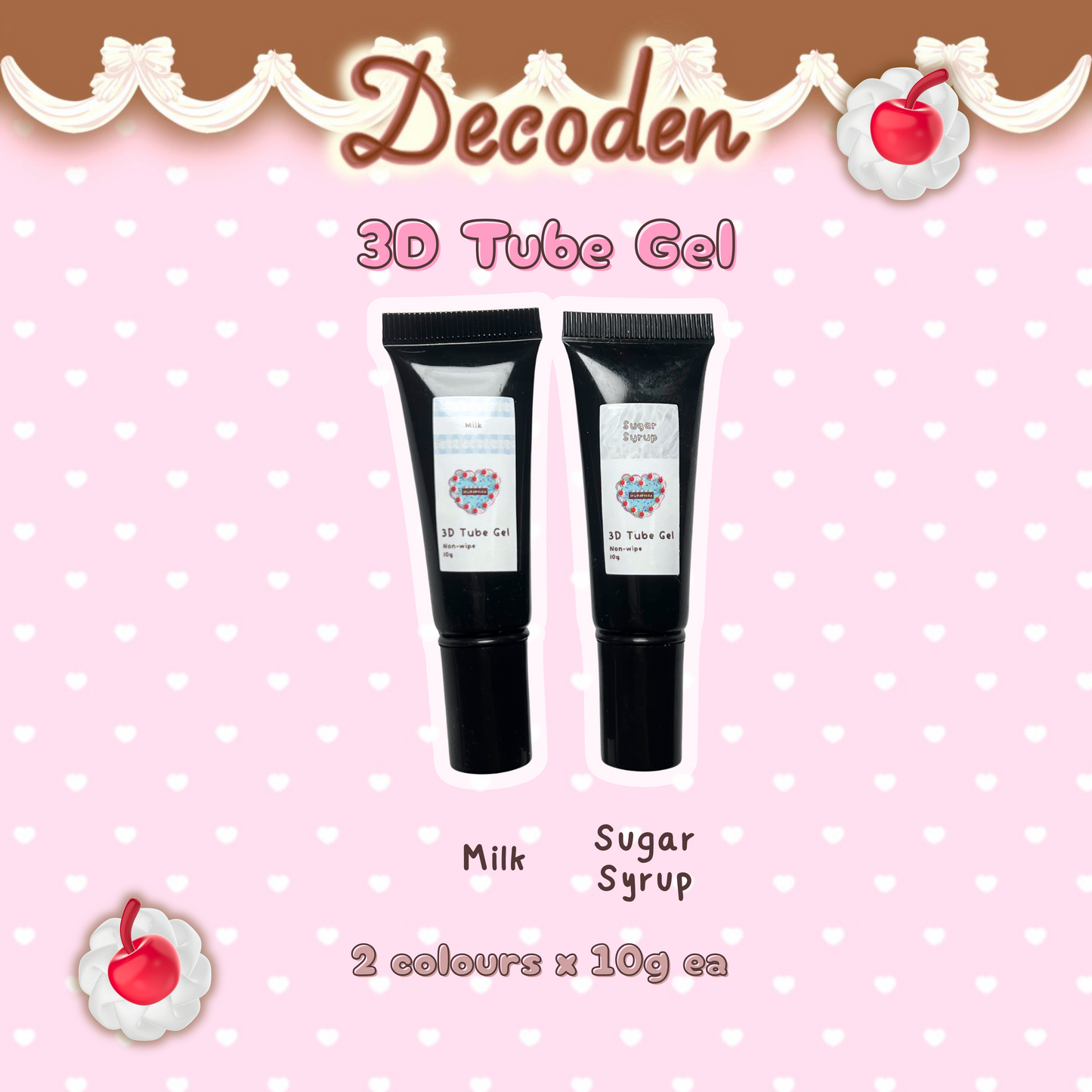 3D Tube Gel Set