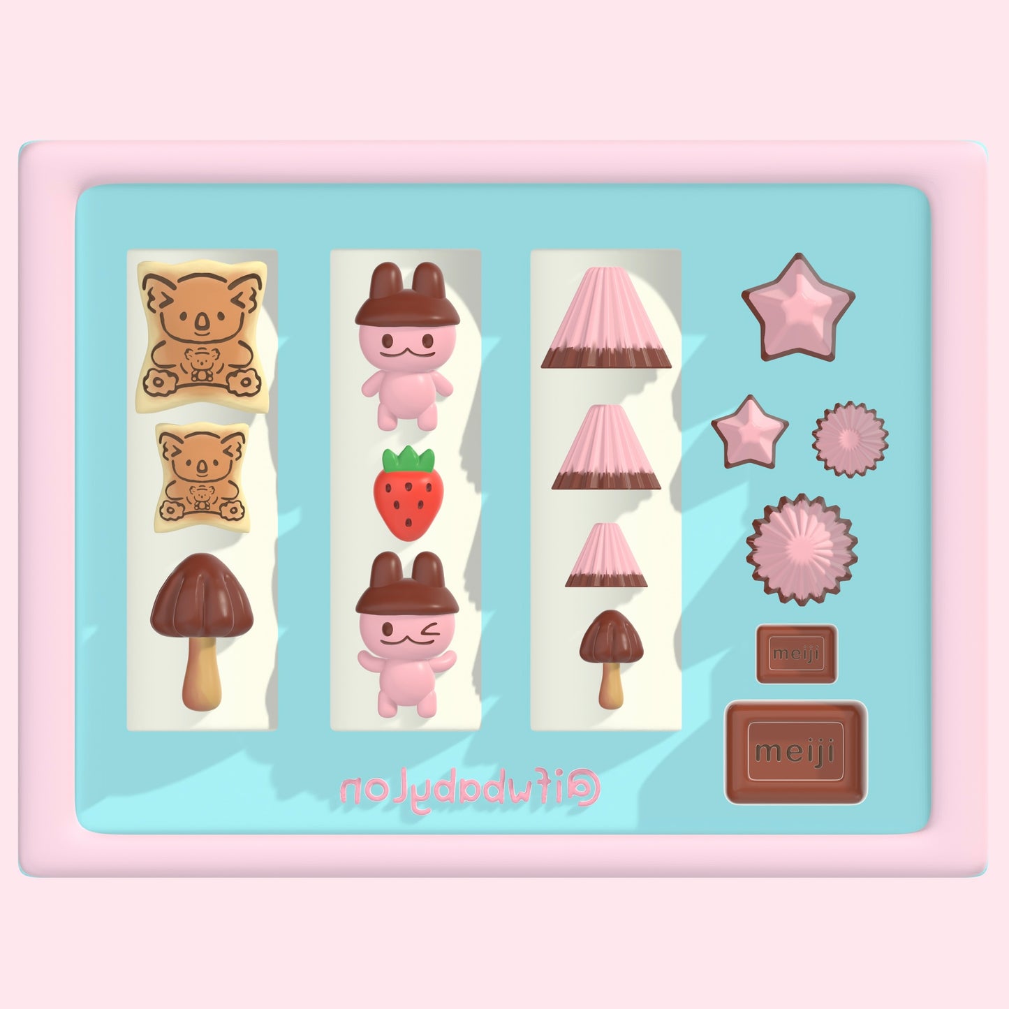 Meiji Sweets Nail Mold