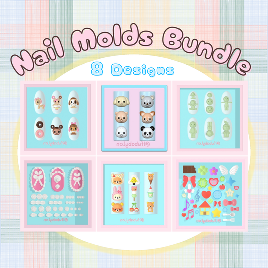 June Nail Molds Bundle