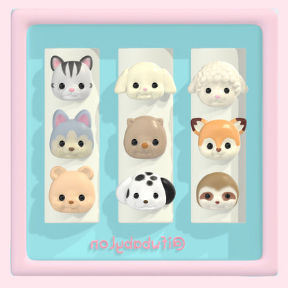 Sylvanian Babies Head V2 Nail Mold