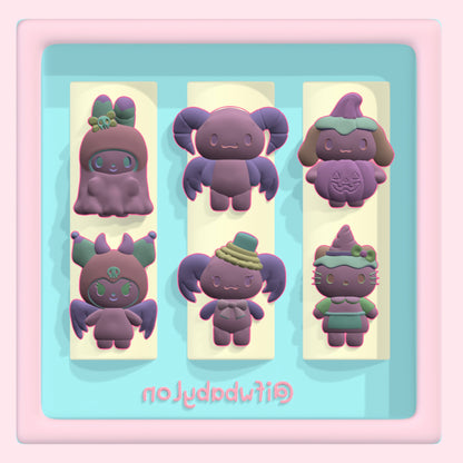 Halloween Sanrio Nail Mold