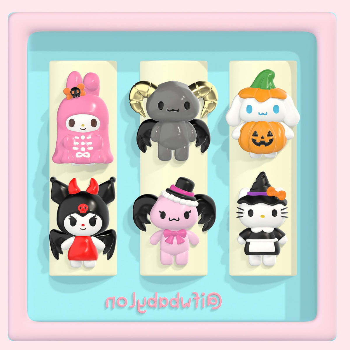 Halloween Sanrio Nail Mold