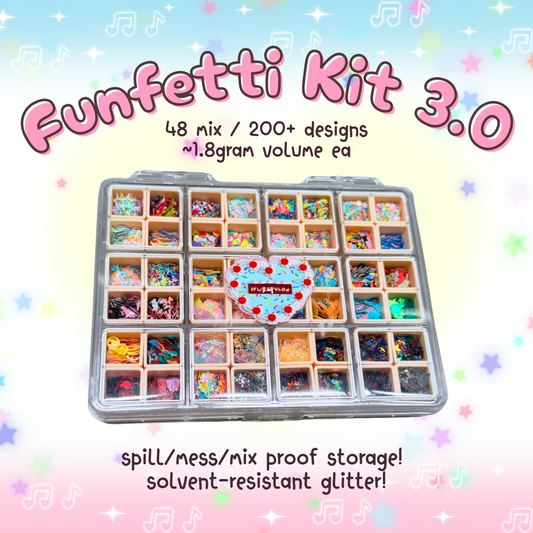 Funfetti Glitter Kit 3.0 (48 mix)