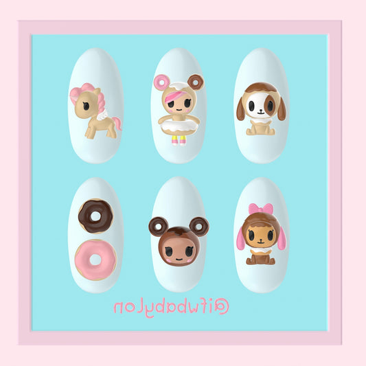 Tokidoki Nail Mold