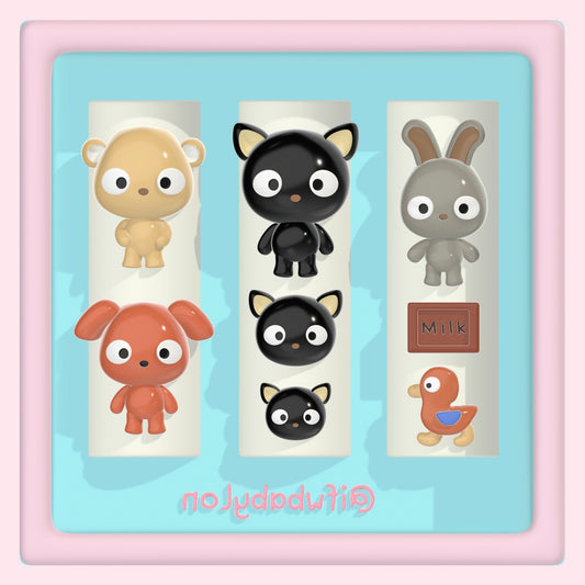Chococat and friends Nail Mold