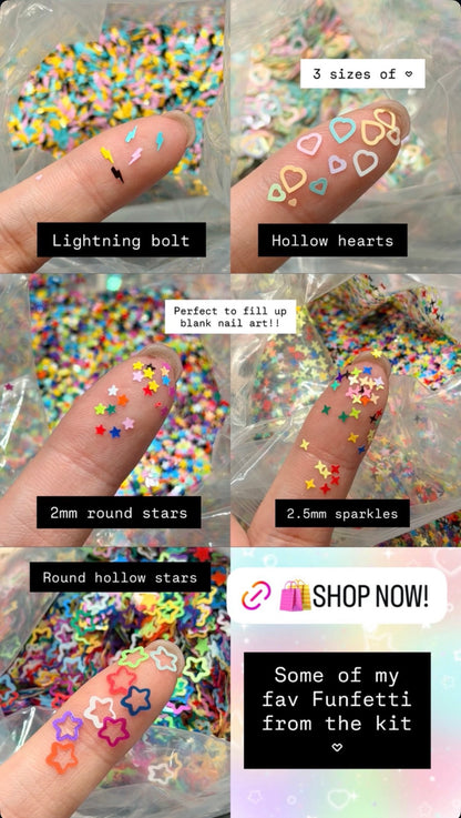 Funfetti Glitter Kit 3.0 (48 mix)