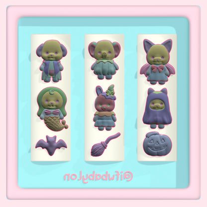Halloween Sylvanian Nail Mold