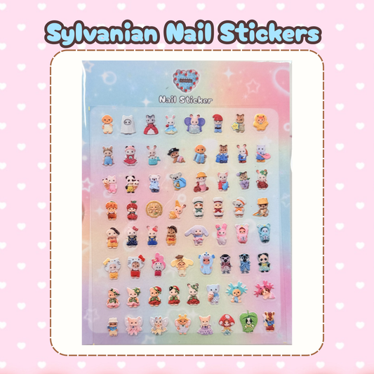 Sylvanian Nail Stickers
