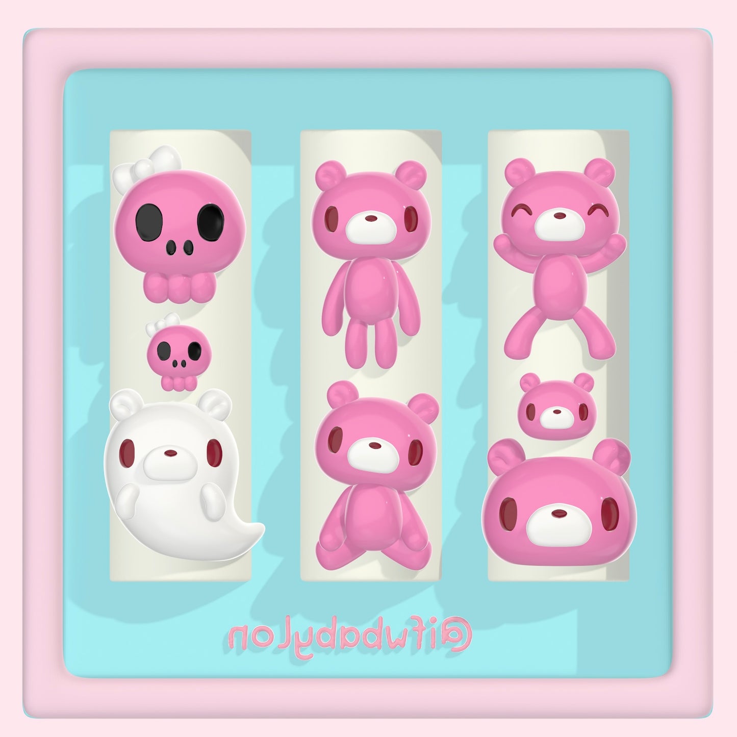 Gloomy Bear Nail Mold
