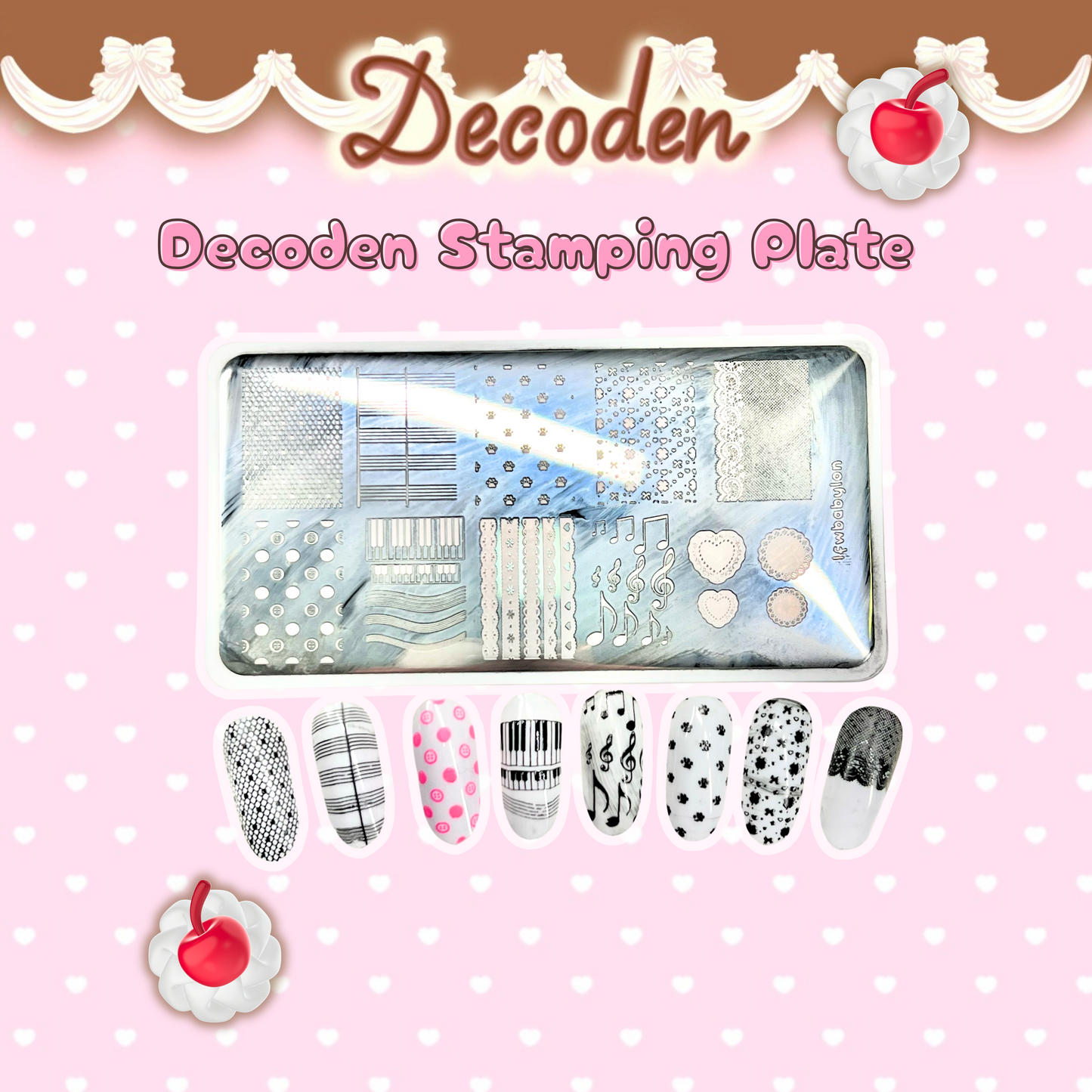 Decoden Stamping Plate