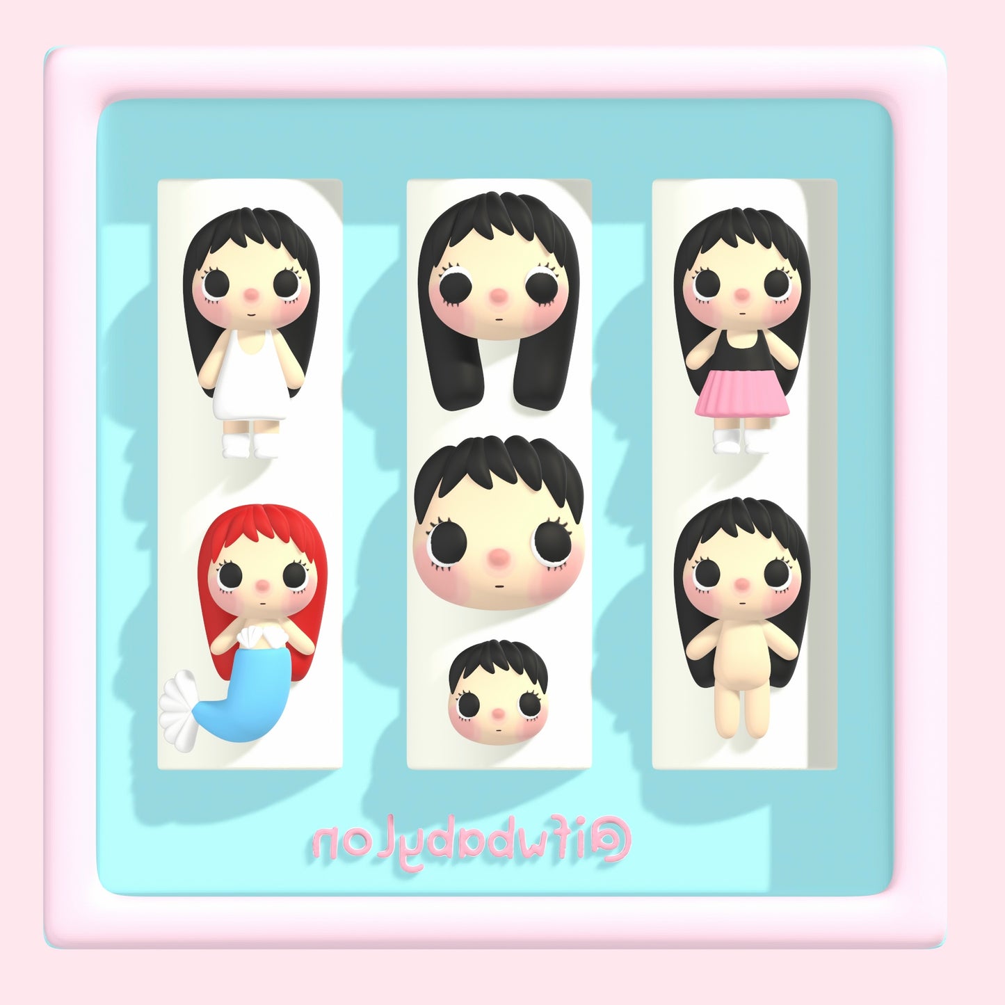 Yuy Girl Nail Mold