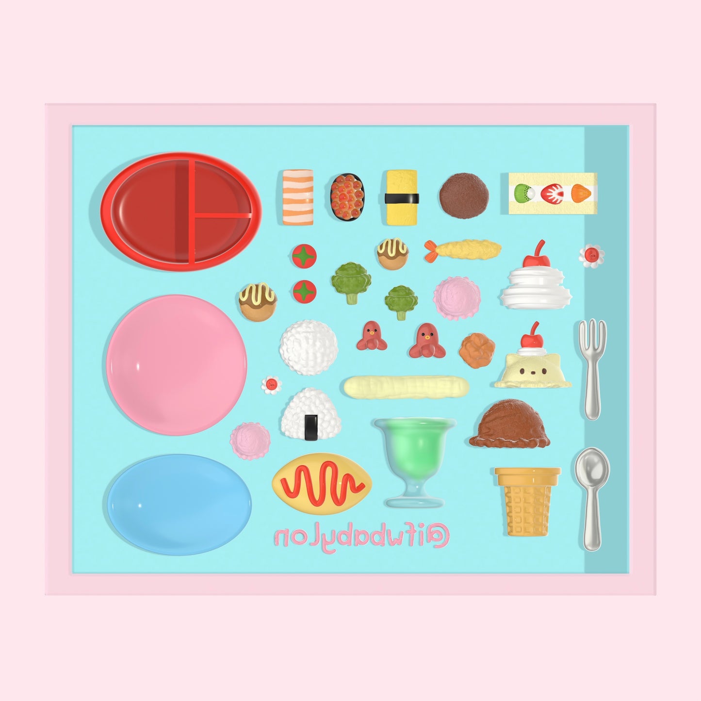 Japanese Food Nail Mold