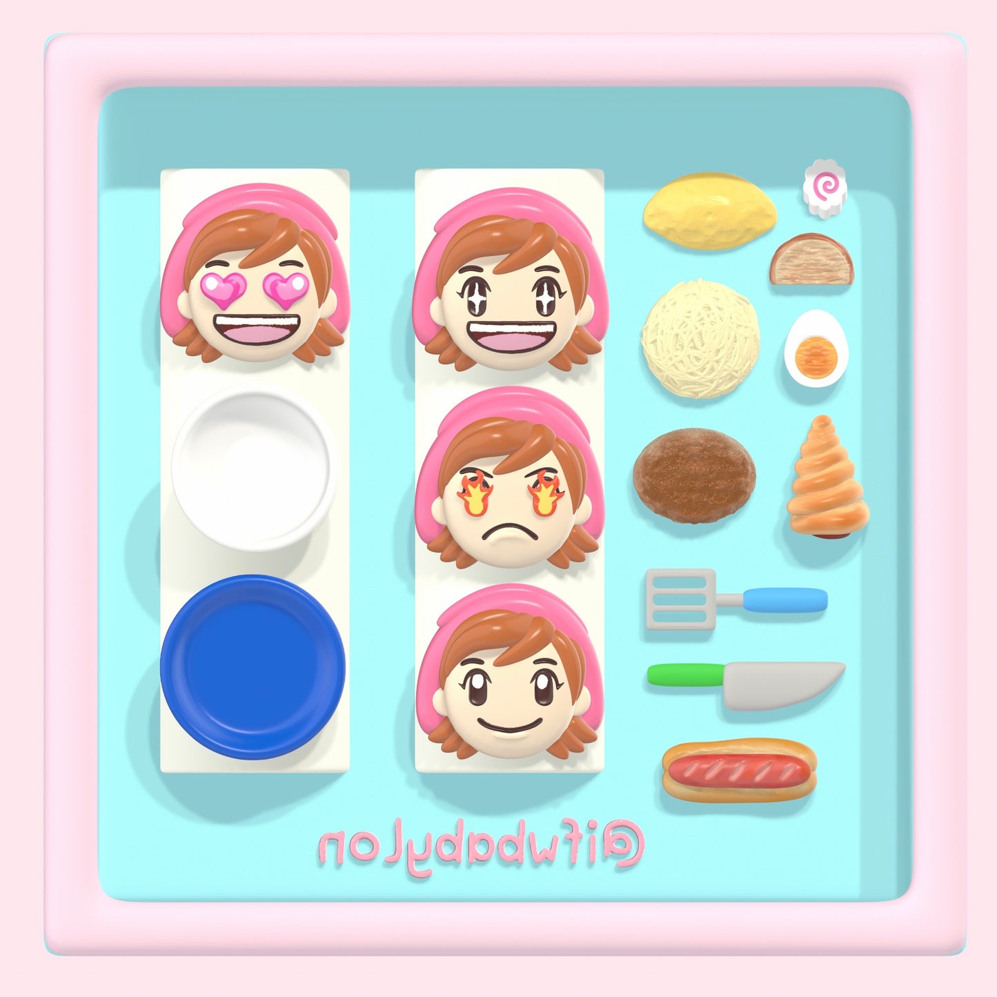 Cooking Mama Nail Mold