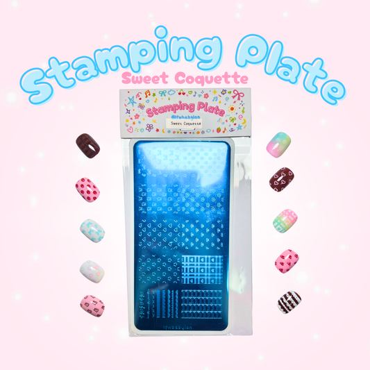 Sweet Coquette Stamping Plate