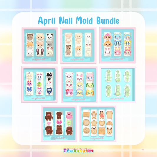April Nail Mold Bundle